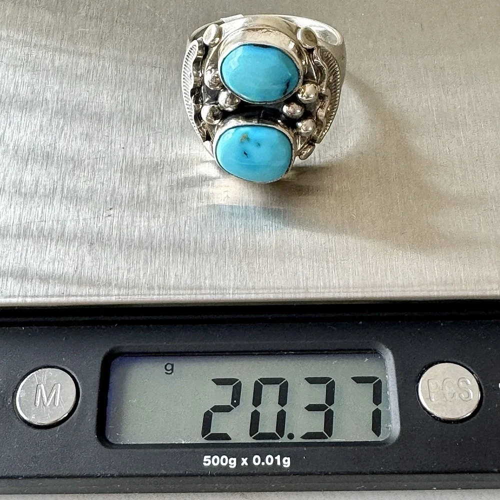 Native American Navajo Indian Turquoise Jewelry sterling silver
